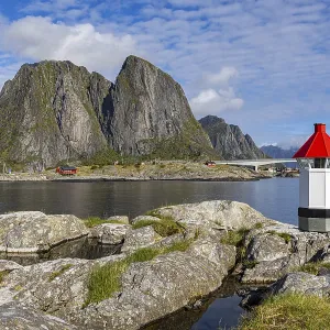 Parking space Sakrisoy, Lofoten, Nordland, Norway Parking space Sakrisoy, Lofoten, Nordland, Norway