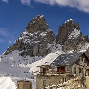 Passo Sella, South Tyrol, Italy, Europe Passo Sella, South Tyrol, Italy, Europe