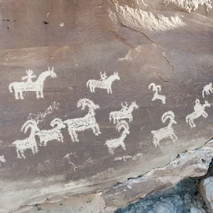 Petroglyphs of the Ute Indians