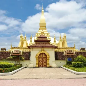 Pha That Luang, Vientiane, Laos
