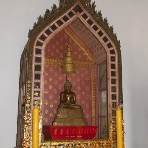 The Phra Buddha Sihing shrine in Nakhon Si Thammarat contains one of Thailand's most revered Buddha images