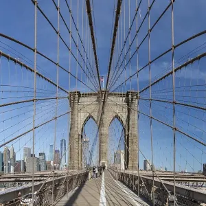 A picture of the Brookyn Bridge A picture of the Brookyn Bridge