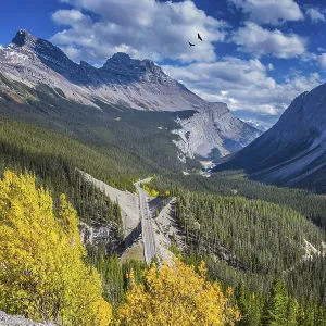 The picturesque canyon in sunny autumn day The picturesque canyon in sunny autumn day