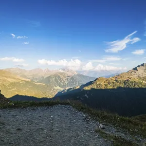 Picturesque mountain landscape at the top of the Passeier Valley Picturesque mountain landscape at the top of the Passeier Valley