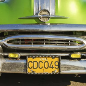 Pontiac, classic car, Havana, Cuba