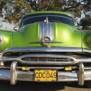 Pontiac, classic car, Havana, Cuba