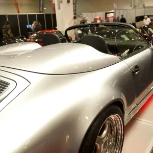 Porsche 911 Speedster, 964 Speedster, silver