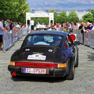 Porsche at a classic car event