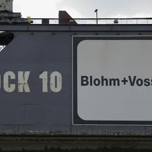Port of Hamburg, dry dock, Blohm and Voss Port of Hamburg, dry dock, Blohm and Voss