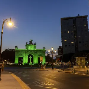 Porta del Mar, Archway for King Felipe II