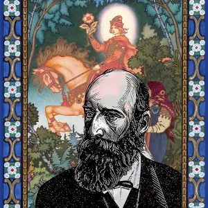Portrait of Alexander Nikolayevich Afanasyev