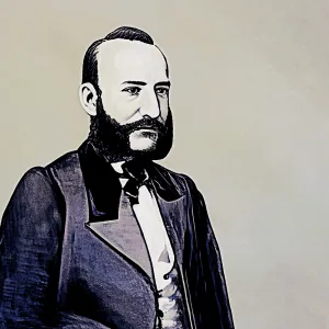 Portrait of Alexander Nikolayevich Afanasyev