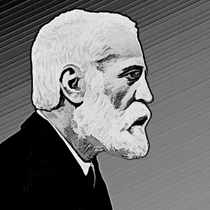 Portrait of Antoni Gaudi i Cornet