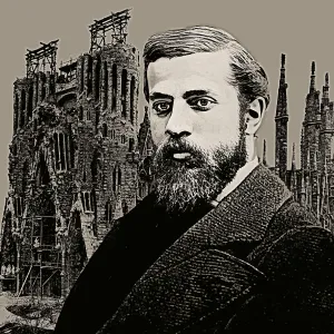Portrait of Antoni Gaudi i Cornet Portrait of Antoni Gaudi i Cornet