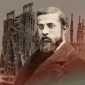 Portrait of Antoni Gaudi i Cornet