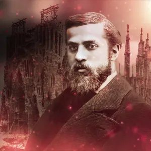 Portrait of Antoni Gaudi i Cornet
