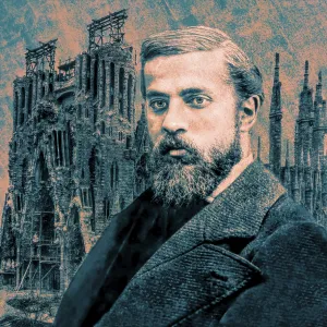 Portrait of Antoni Gaudi i Cornet