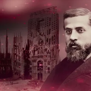 Portrait of Antoni Gaudi i Cornet