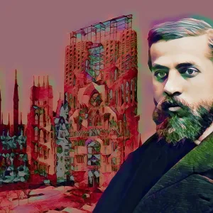 Portrait of Antoni Gaudi i Cornet