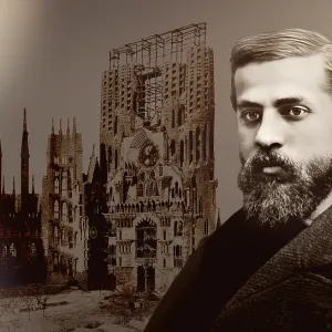 Portrait of Antoni Gaudi i Cornet