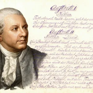 Portrait of Friedrich Gottlieb Klopstock