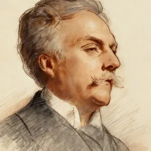 Portrait of Gabriel Faure