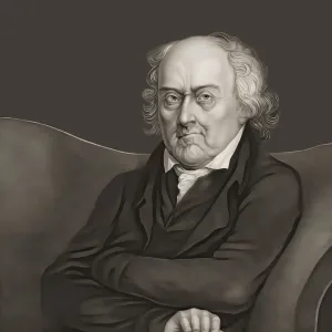 Portrait of John Adams as an old man Portrait of John Adams as an old man