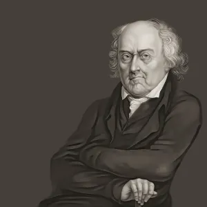 Portrait of John Adams as an old man Portrait of John Adams as an old man