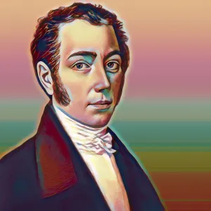 Portrait of Joseph Ritter von Fraunhofer