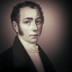 Portrait of Joseph Ritter von Fraunhofer