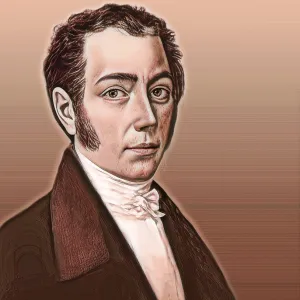 Portrait of Joseph Ritter von Fraunhofer