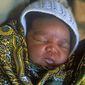 Portrait of a newborn baby, Kande Portrait of a newborn baby, Kande