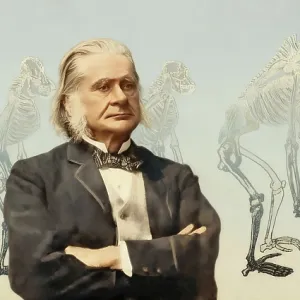 Portrait of Thomas Henry Huxley
