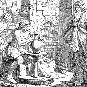 Go down to the potter's house Go down to the potter's house