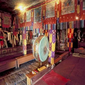 Prayer room, Hemis Monastery, Ladakh