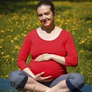 Pregnancy yoga exercise Pregnancy yoga exercise