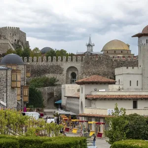 The Rabati Castle - medieval castle complex in Akhaltsikhe The Rabati Castle - medieval castle complex in Akhaltsikhe
