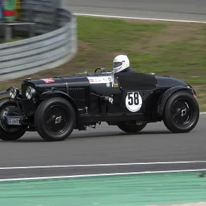 Race of the pre-war cars, Michael Strauss in the 105 Talbot from 1933