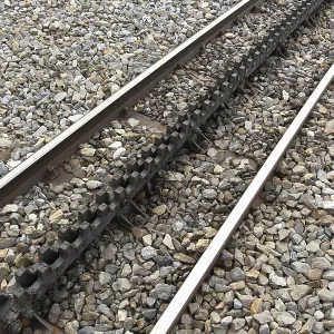 Rack railway track for steep mountain railways Rack railway track for steep mountain railways