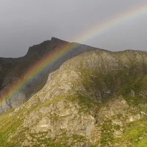 Rainbow, Lofoten, Northern Norway Rainbow, Lofoten, Northern Norway