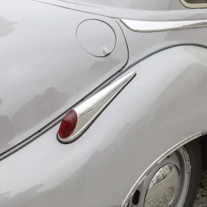 Rear light of a German saloon car from the fifties