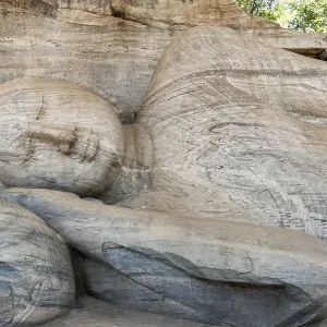 Reclining Buddha, Gal Vihara, Polonnaruwa