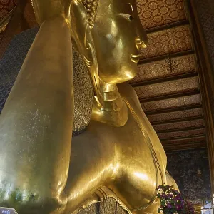 Reclining Buddha of Wat Pho, Bangkok, Thailand Reclining Buddha of Wat Pho, Bangkok, Thailand