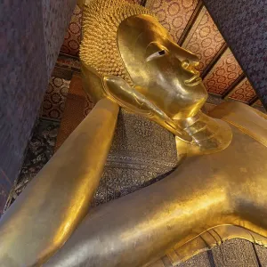 The Reclining Buddha Wat Pho Temple in Bangkok near Grand Palace The Reclining Buddha Wat Pho Temple in Bangkok near Grand Palace