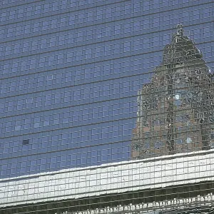 Reflection in Frankfurt Reflection in Frankfurt