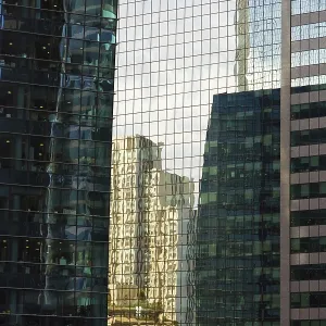 Reflections on skyscrapers