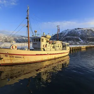 Former Rescue Boat Print, Tromso, Norway Former Rescue Boat Print, Tromso, Norway