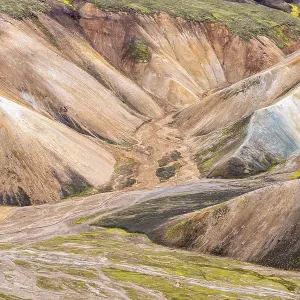 Rhyolite mountains in Landmannalaugar