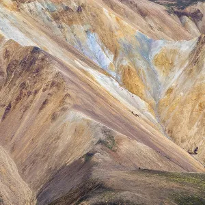 Rhyolite mountains in Landmannalaugar
