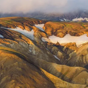 Rhyolite mountains in Landmannalaugar